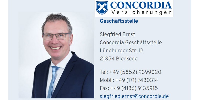 Concordia Versicherung Siegfried Ernst