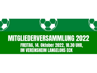 FFB Mitgliederversammlung 2022