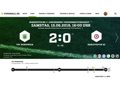 C-Juniorinnen erreichen Finale gegen SV Werder Bremen