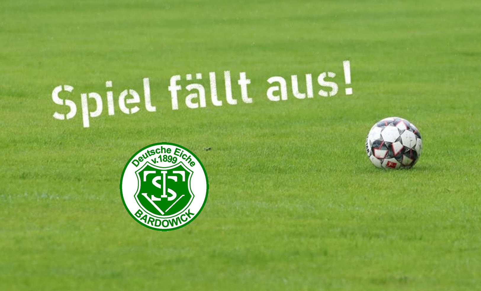 Spiel gegen SV Lindwedel-Hope fällt aus