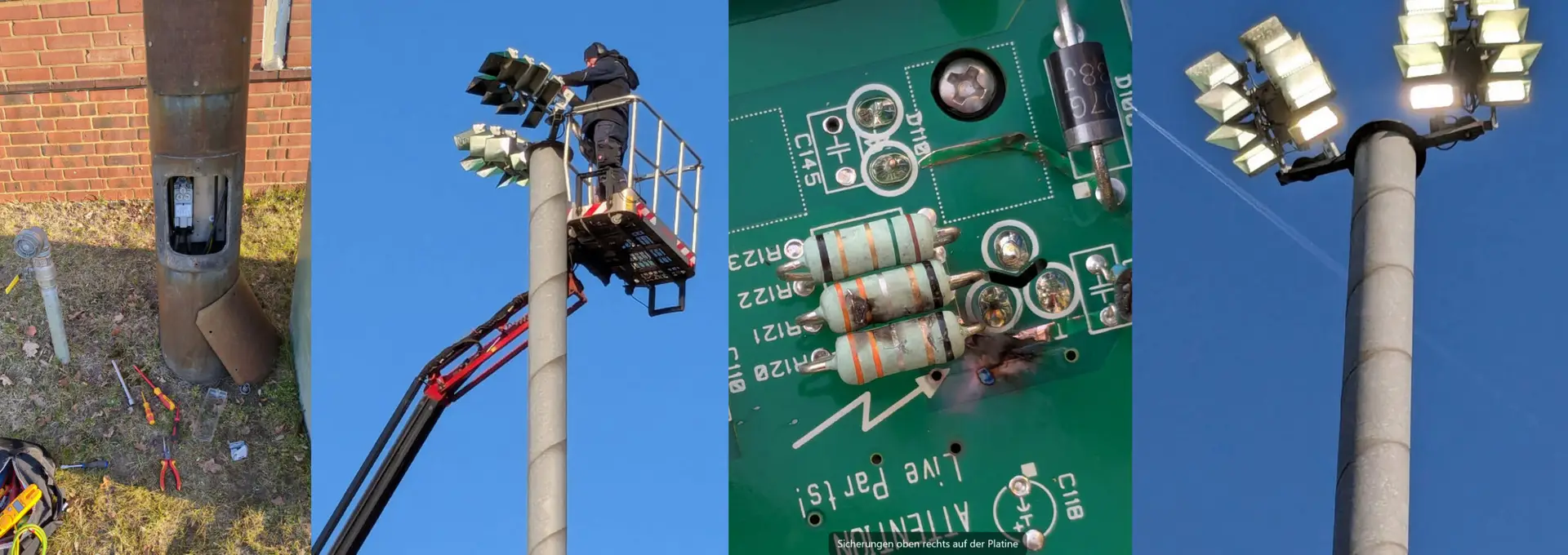 TSV Flutlicht Reparatur 05